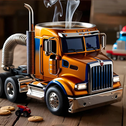 Retro Style Coffee Truck Mug