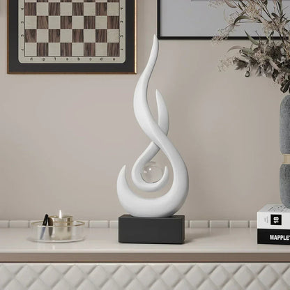 Calming Abstract Art Decorative Figure