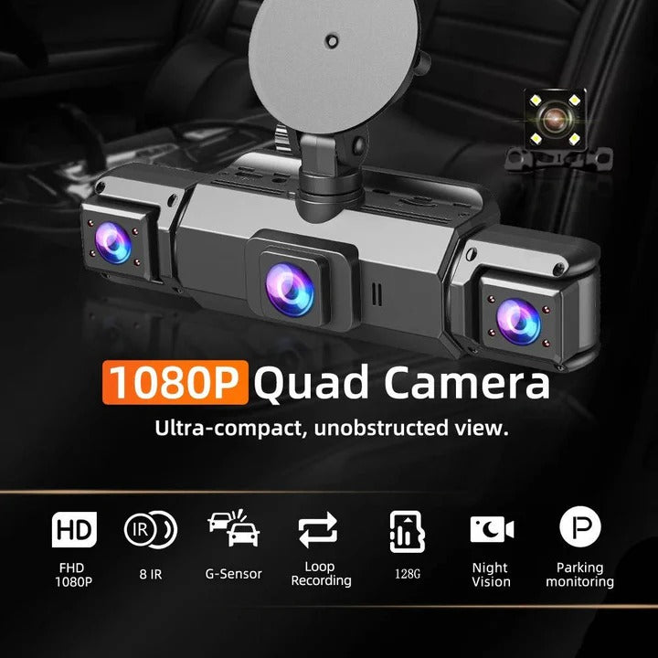 Advanced Car Dash Cam with WiFi and Night Vision