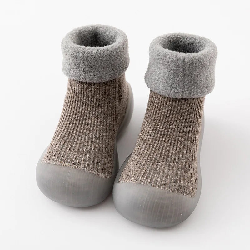 Grip Sole Toddler Socks Shoes for Boys Girls