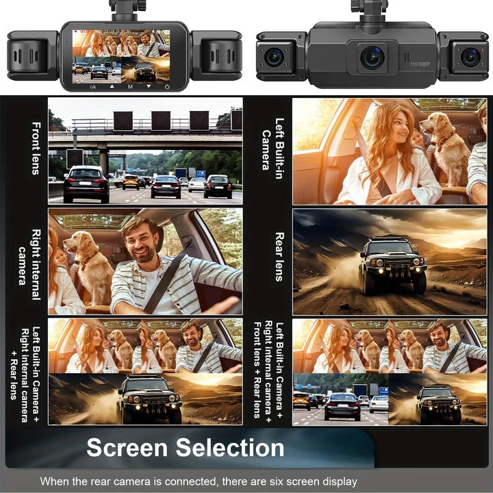 Advanced Car Dash Cam with WiFi and Night Vision