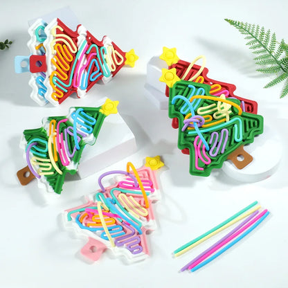 Fun Silicone Christmas Tree Stress Ball