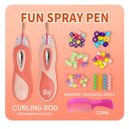 Easy Hair Braider Kit for Girls with Beads