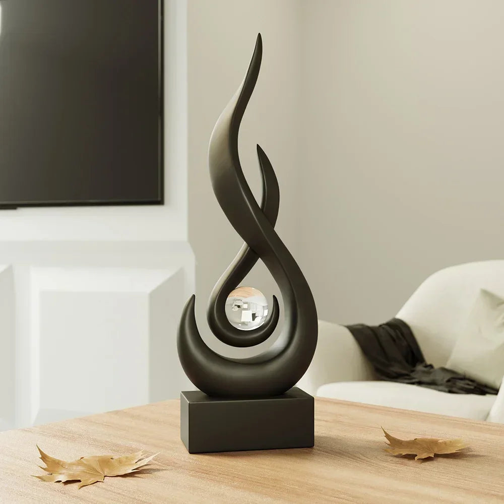 Calming Abstract Art Decorative Figure - Fesara