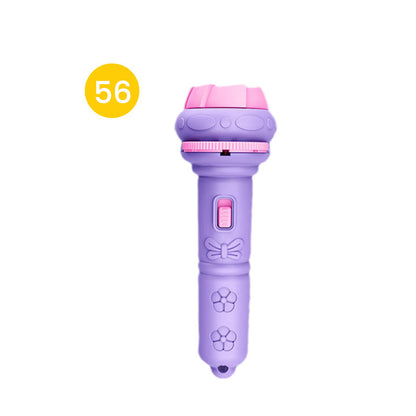 Fun Kids Night Light Projector Flashlight