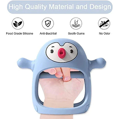 Soft Baby Teether Silicone Relief Ring