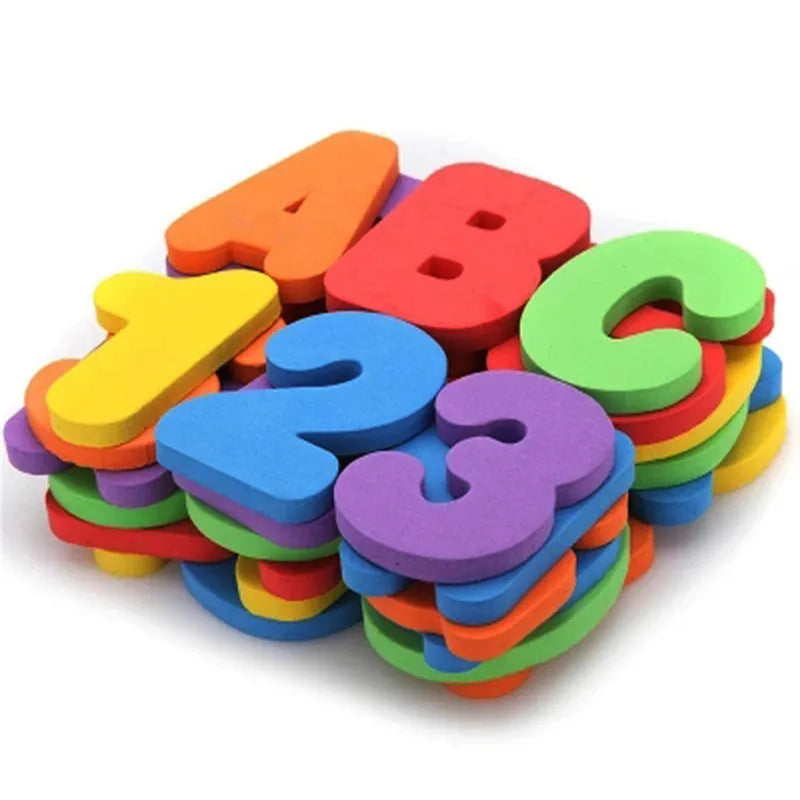 Fun Bath Letters for Kids Learning - Fesara