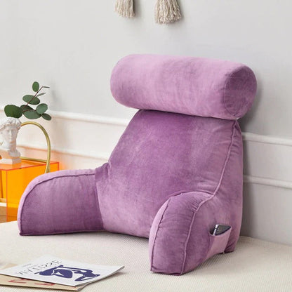 Comfortable Bed Rest Pillow with Arms