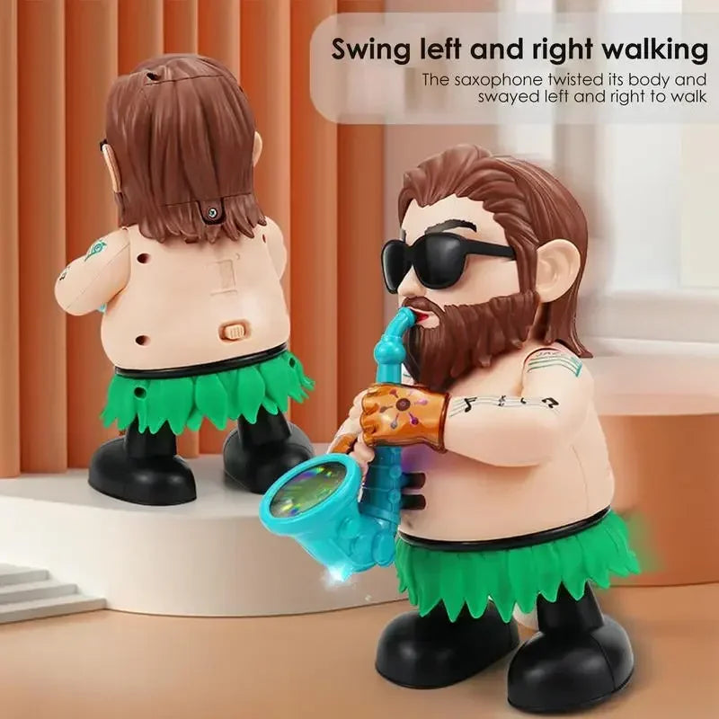 Vibrant Musician Figurine Statue