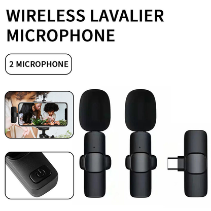 Easy to Use Wireless Lavalier Mic