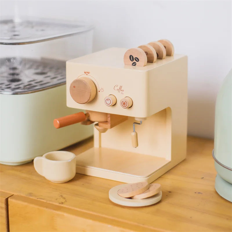 Classic Wood Coffee Playset