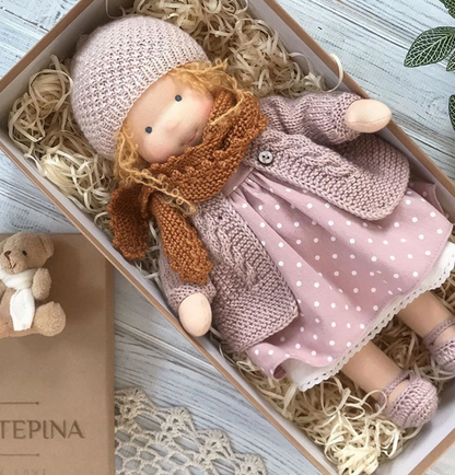 Soft Plush Handmade Hug Doll for Comfort