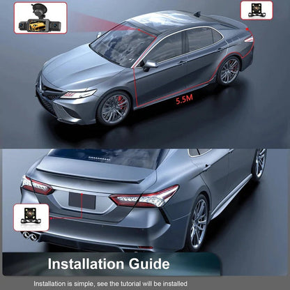 Advanced Car Dash Cam with WiFi and Night Vision