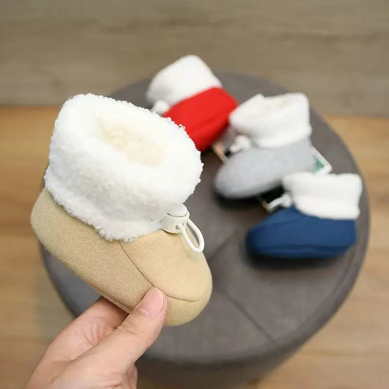 Cozy Kids Insulated Snow Boots with Warm Fleece Lining