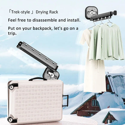 Space Saving Foldable Clothes Dryer Rack