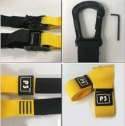 Durable Resistance Straps for Home Workout Fitness