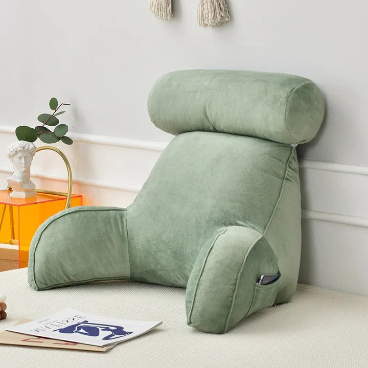 Comfortable Bed Rest Pillow with Arms