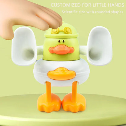 Colorful Wind Up Jumping Animal Toy