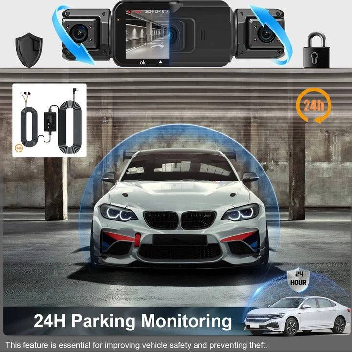 Advanced Car Dash Cam with WiFi and Night Vision