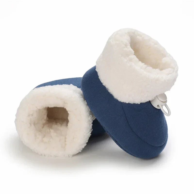 Cozy Kids Insulated Snow Boots with Warm Fleece Lining