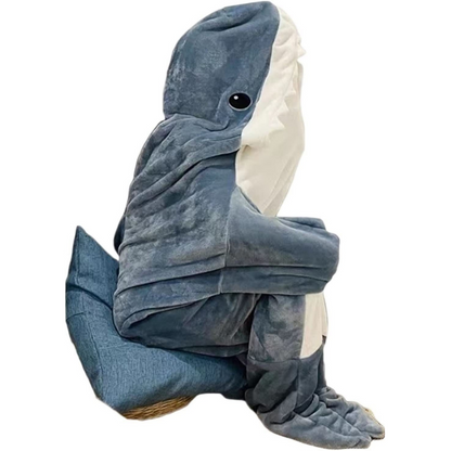 Soft Plush Shark Throw Blanket