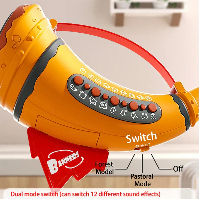 Fun Animal Sound Toy Horn for Kids