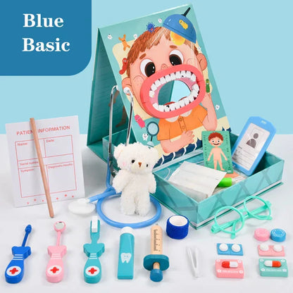 Kids 3-in-1 Doctor Play Set with Store