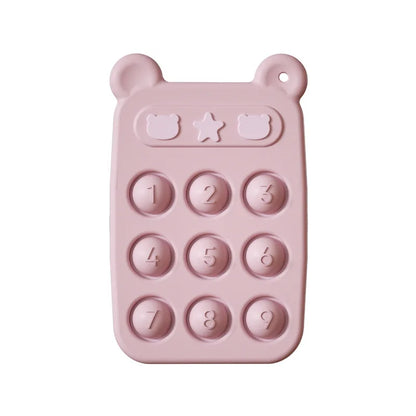 Soft Baby Teether Toy & Anxiety Relief Ring