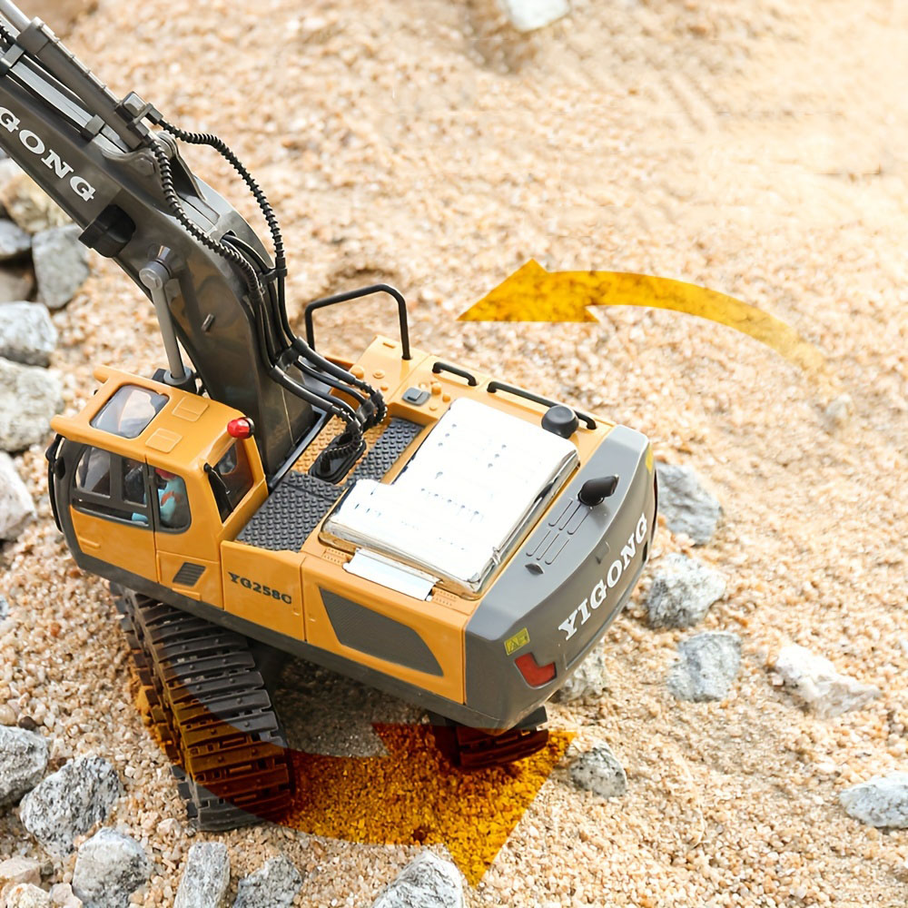 Fesara RC Truck - 2 in 1 Stunt and Digging Vehicle