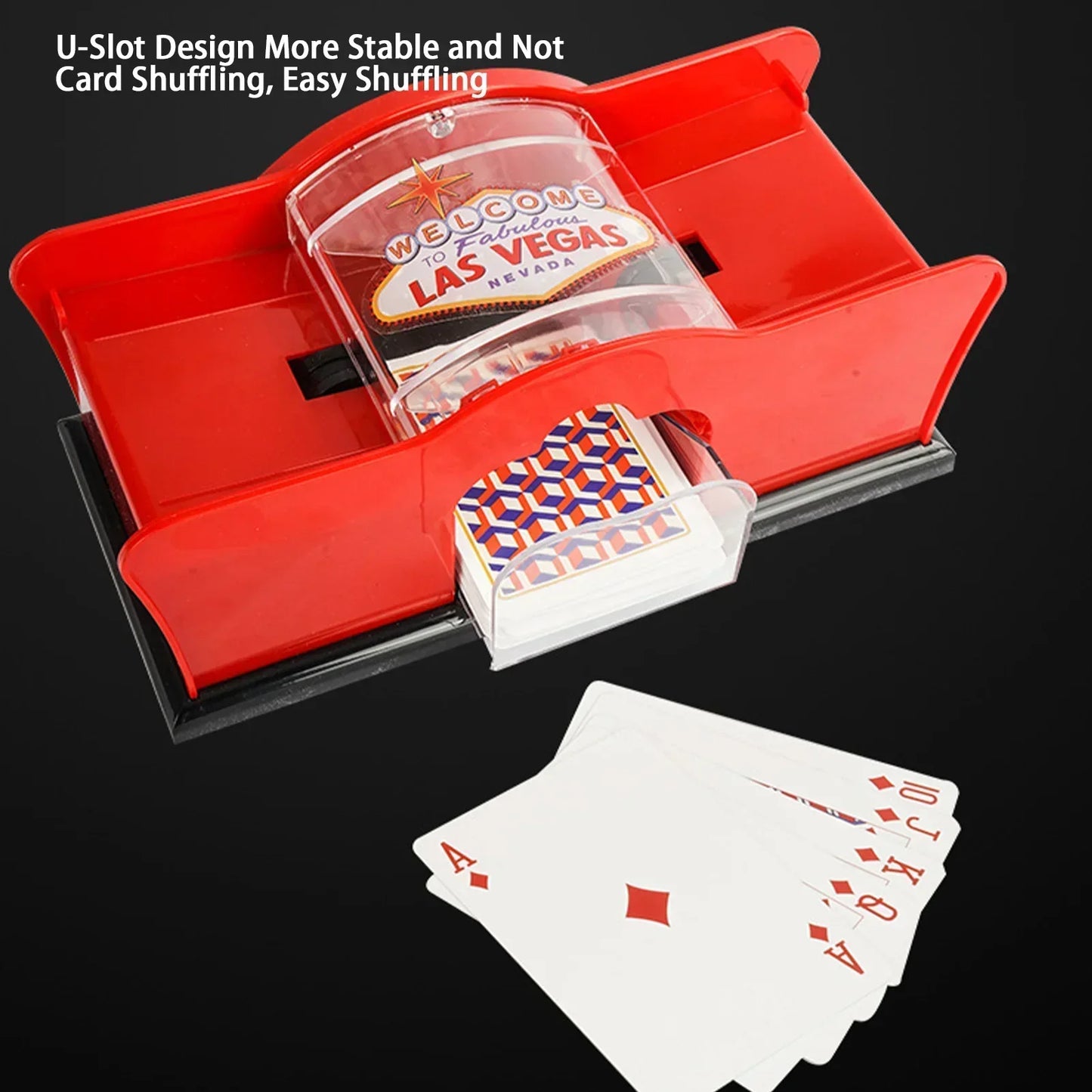 Easy Card Shuffler for Fast Game Play