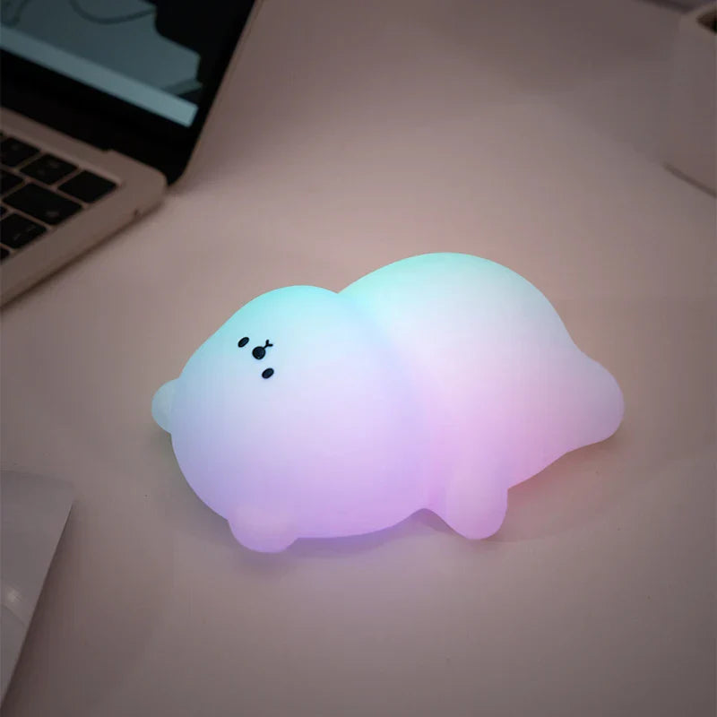 Soft Teddy Bear Kids Night Lamp