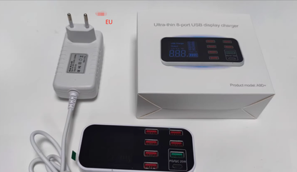 Compact Multiport Fast USB Charger Adapter