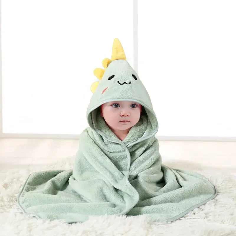Adorable Animal Baby Hooded Bath Towel for Children - Fesara