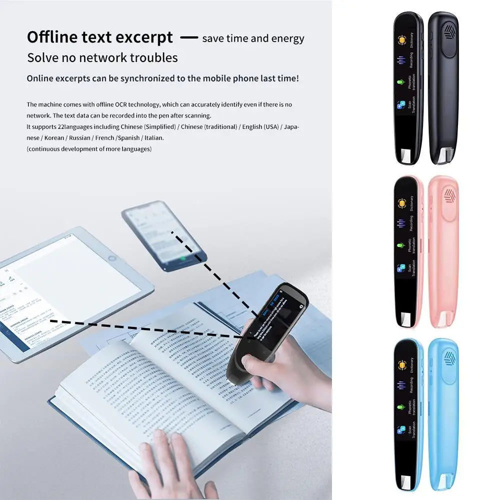 Instant Language Scanner Pen
