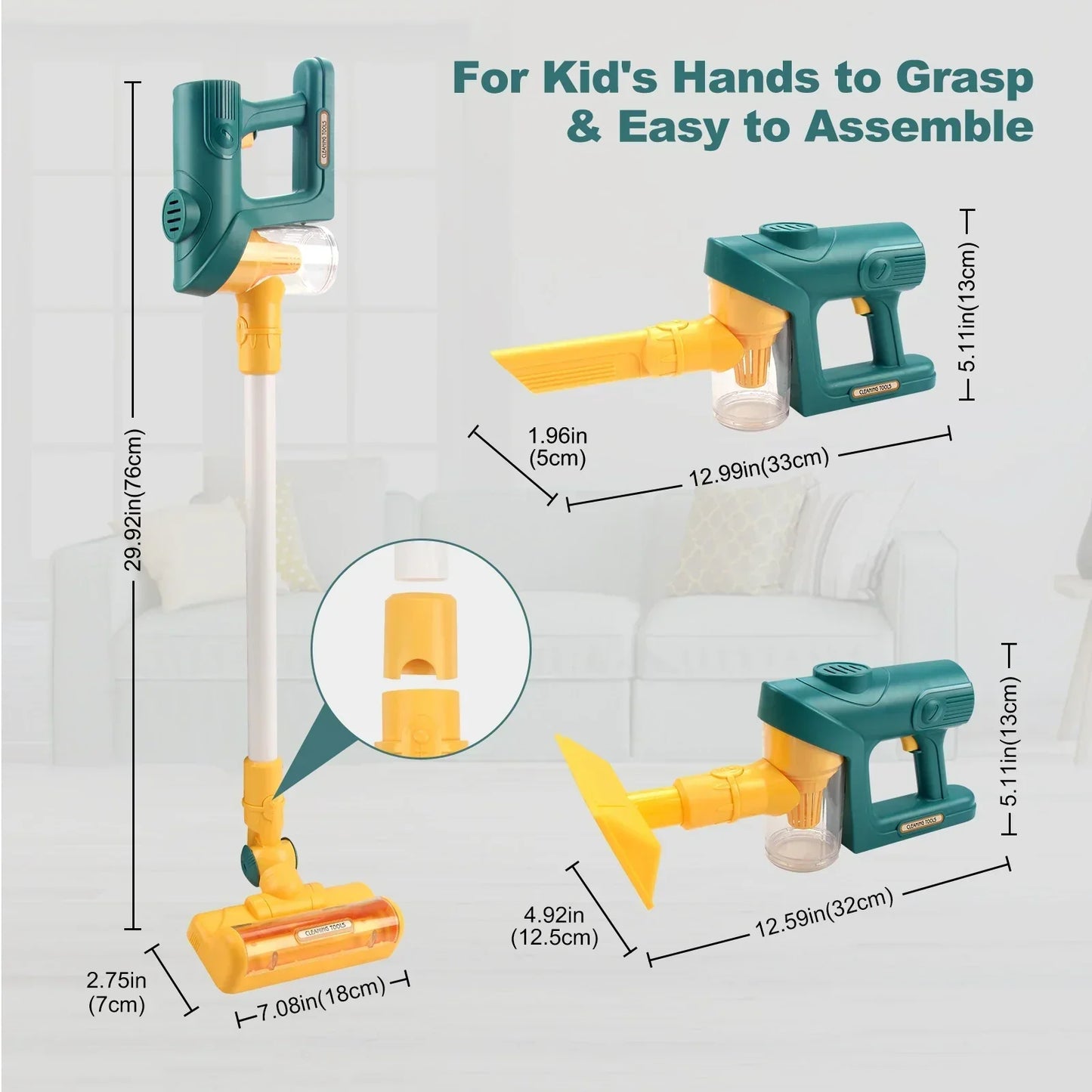 Cute Mini Handheld Vacuum Toy