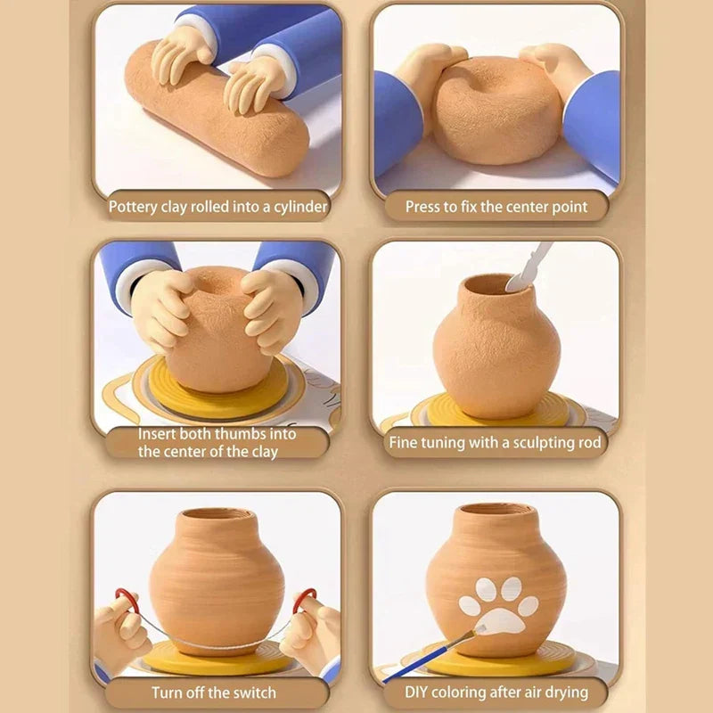 Fun Children's Clay Art Set