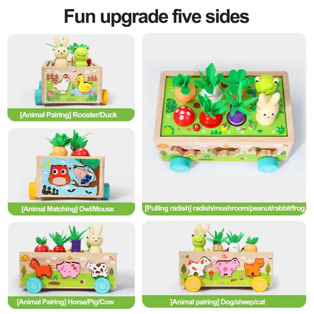 Fun Farm Toy Sorting Cart