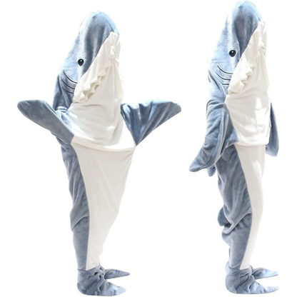 Soft Plush Shark Throw Blanket - Fesara