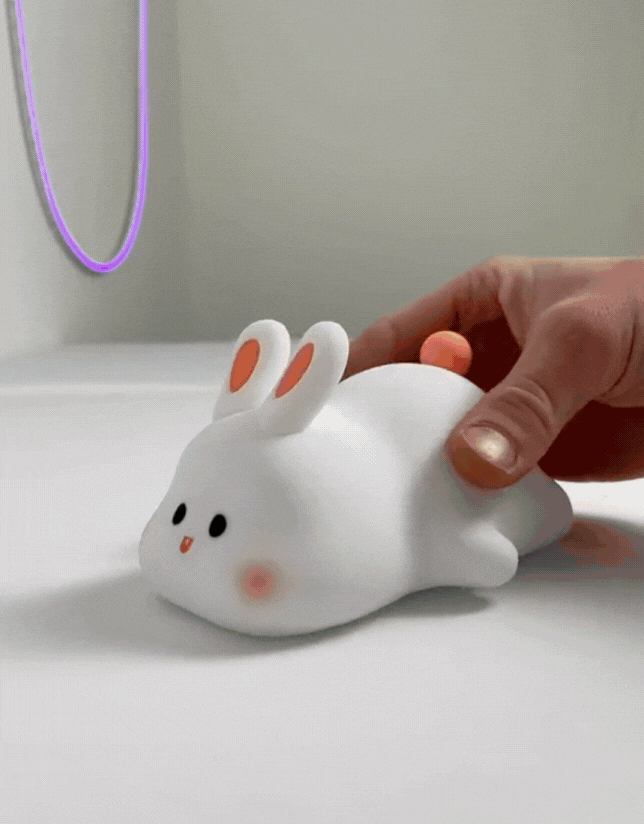Gentle Kids Rabbit Night Light Lamp
