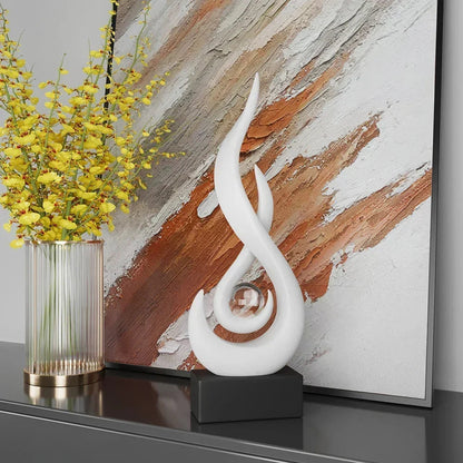 Calming Abstract Art Decorative Figure