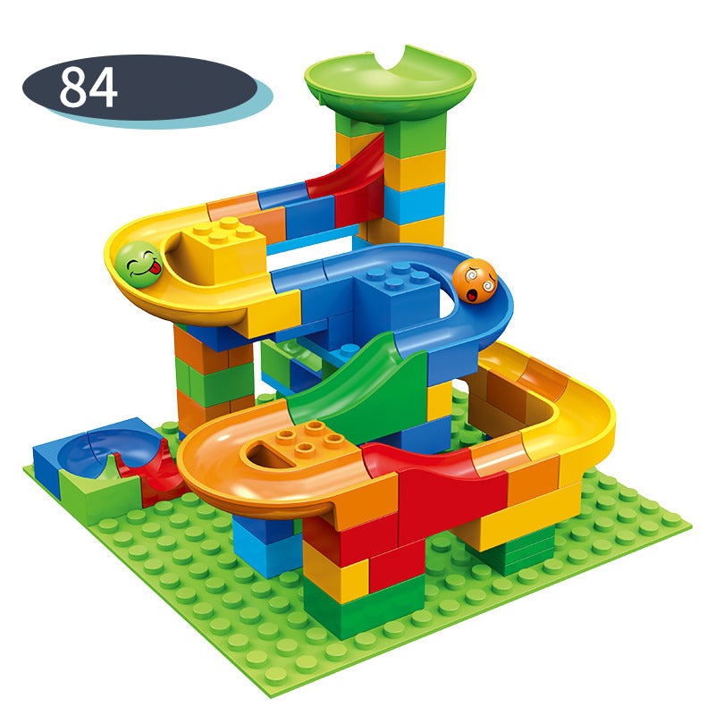 Marble Run Coaster Building Set For Kids - Fesara