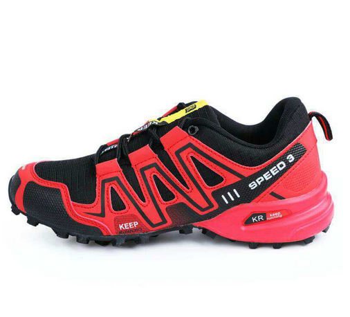 Tough Waterproof Hiking Boots in Blue and Green
