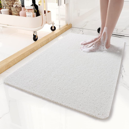 Non-Slip Bath Mat with Fast Drainage for Bathroom Floors