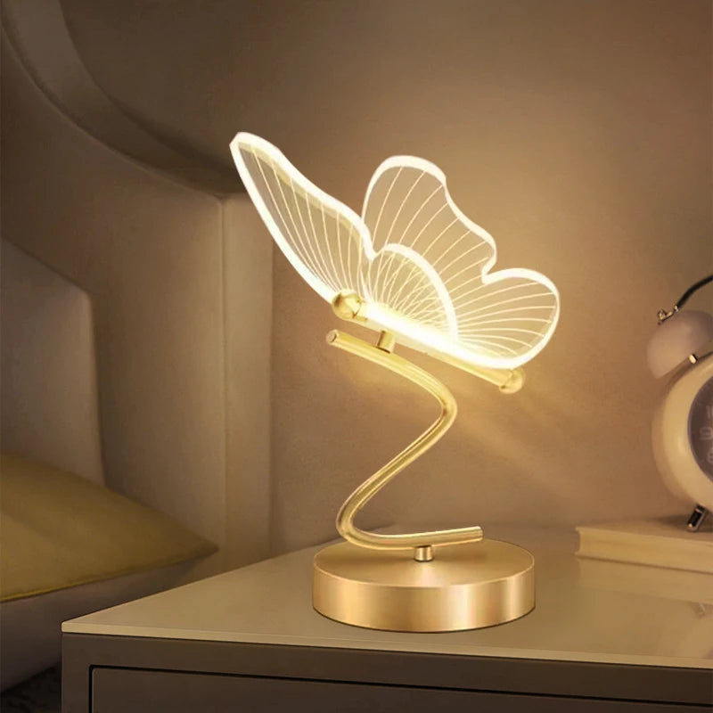 Stylish Butterfly Desk Lamp - Fesara