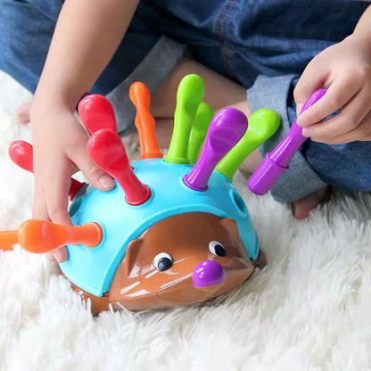 Educational Hedgehog Toy for Kids Motor Skills Development