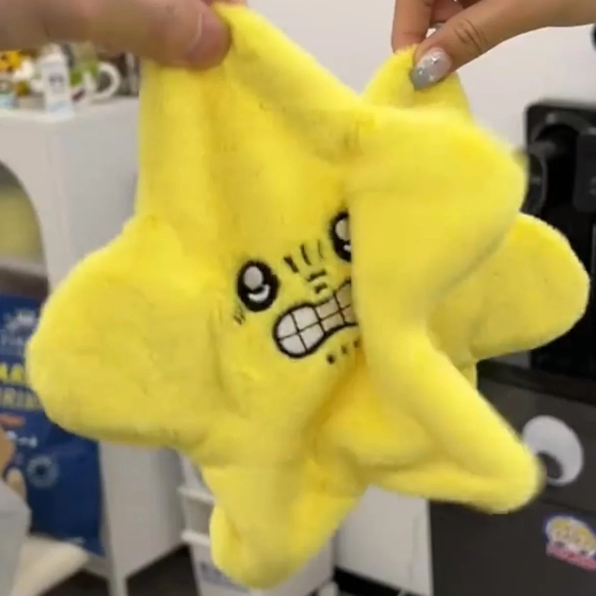 Bright Soft Star Plush Toy for Children