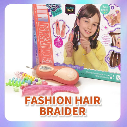Easy Hair Braider Kit for Girls with Beads