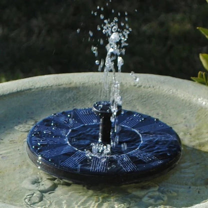 Outdoor Solar Powered Garden Fountain