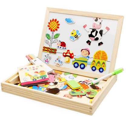 Kids Art Magnetic Chalkboard Playboard