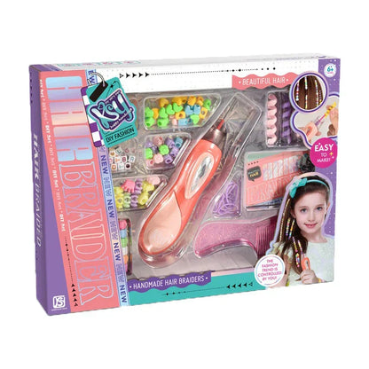 Easy Hair Braider Kit for Girls with Beads